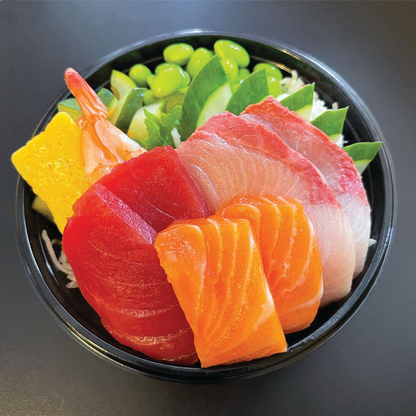 Colorful poke from Poke for the People. PHOTO BY: CHRISTOPHER CHANG