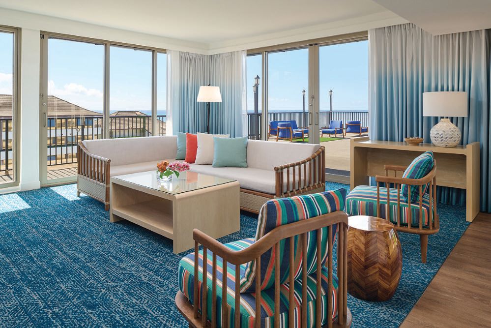 Outrigger Reef Waikiki Beach Resort’s grand Navigators suite PHOTO COURTESY OF OUTRIGGER HOTELS AND RESORTS