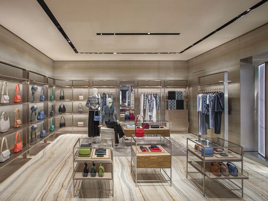 The new Giorgio Armani store at Ala Moana Center showcases Armani/ Casa furnishings. PHOTO: BY OSKAR LANDI