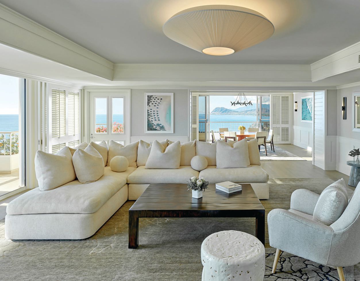 Gray Malin artwork welcomes guests to the suite PHOTO COURTESY OF FOUR SEASONS RESORT OAHU AT KO OLINA