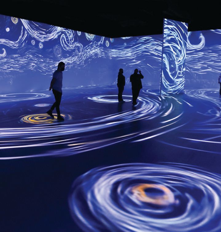 Beyond Van Gogh: The Immersive Experience comes to Honolulu in July. PHOTO: COURTESY OF BEYOND VAN GOGH