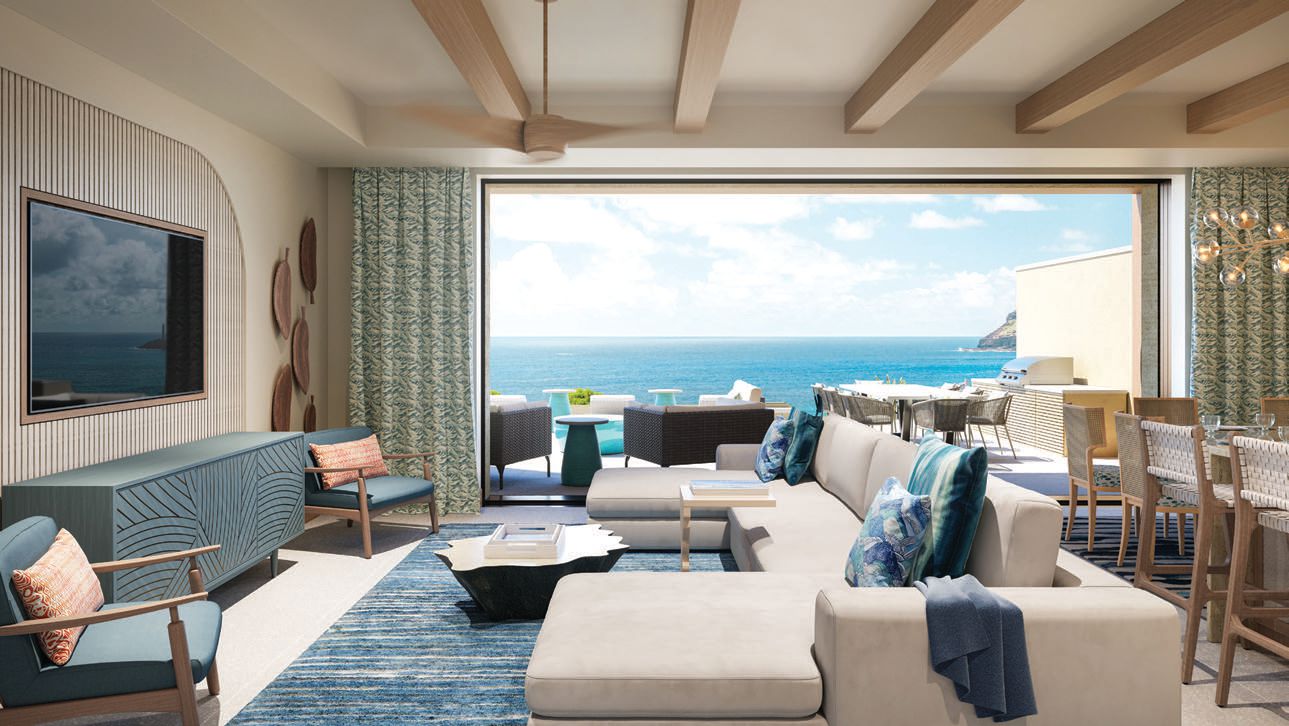 Residences offer the ultimate in indoor-outdoor living PHOTO COURTESY OF TIMBERS KAUAI AT HOKUALA
